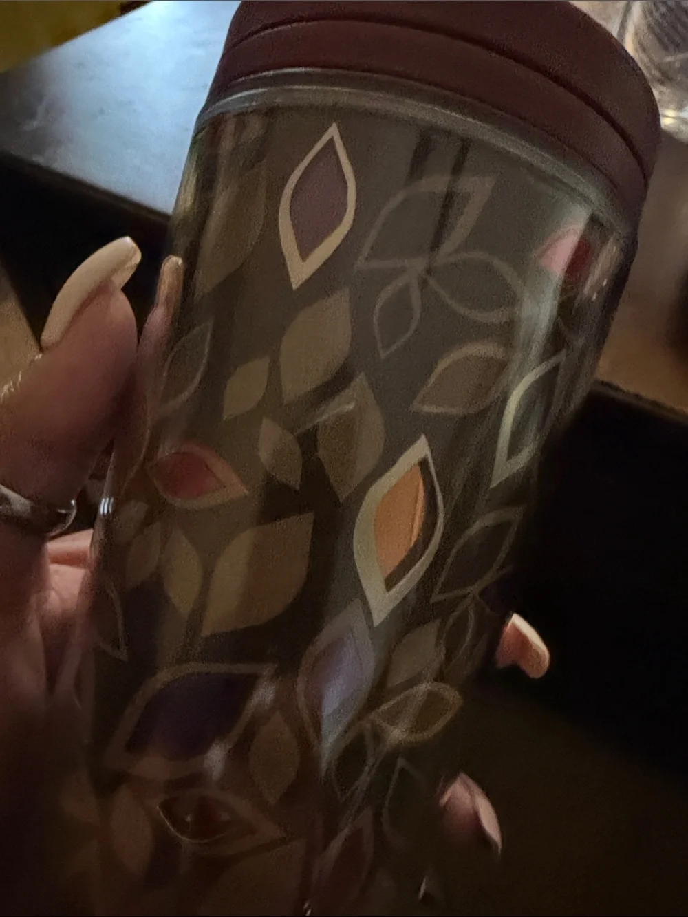 Starbucks travel tumbler